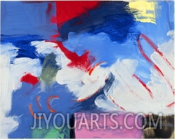 Abstract, Red, Blue