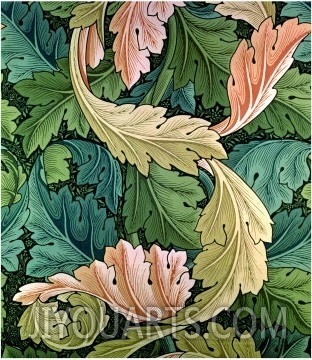 Acanthus  Wallpaper Design, 1875