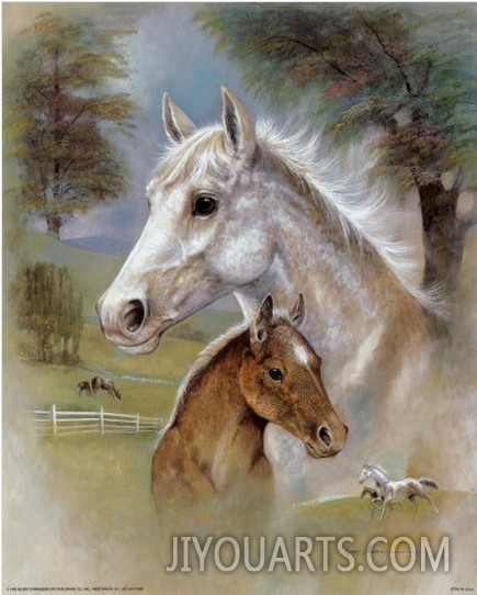 Dapple Mare and Fowl