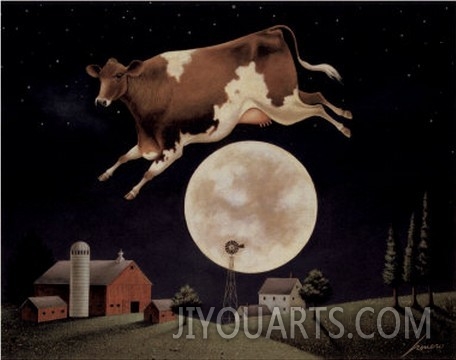 Cow Jumps Over Moon