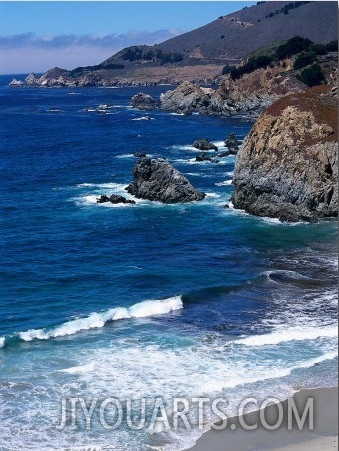 The Pacific Coast at Big Sur, California