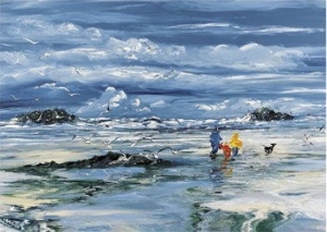 Walking on the Beach