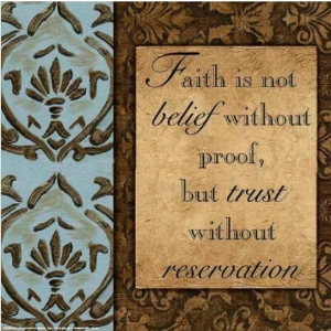 Faith is Not Belief Without Proof