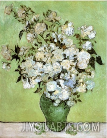 A Vase of Roses, c.1890