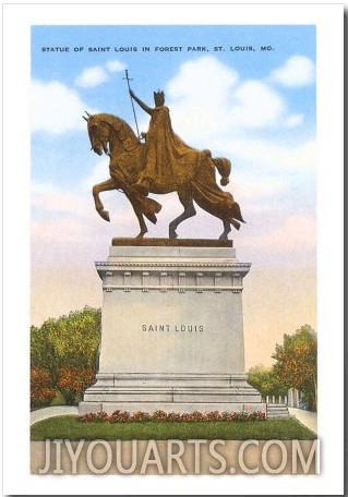 Statue of St. Louis, Forest Park, St. Louis