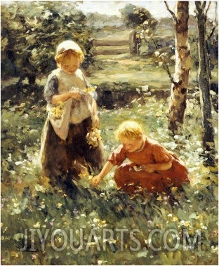 Children in a Field, 1911