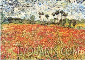 Field of Poppies, Auvers Sur Oise, c.1890