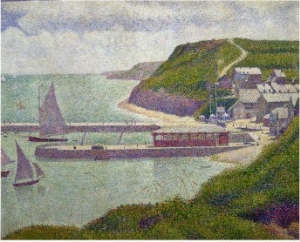 Harbour at Port En Bessin at High Tide, 1888