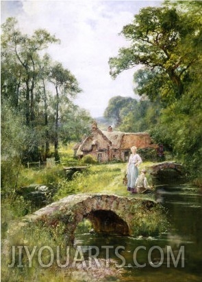 Fishing by the Bridge