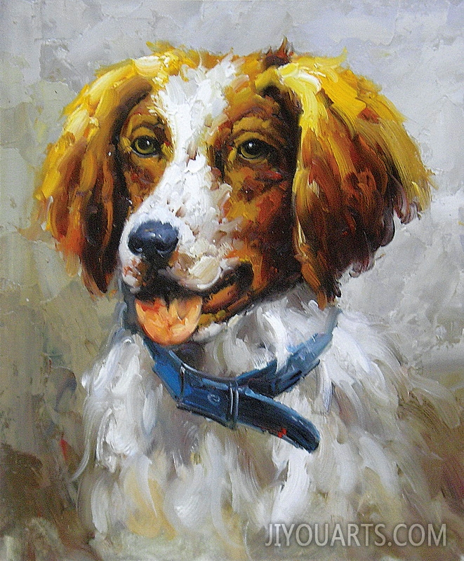 a dog portrait