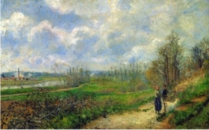 The Cabbage Garden Near Pontoise, 1878