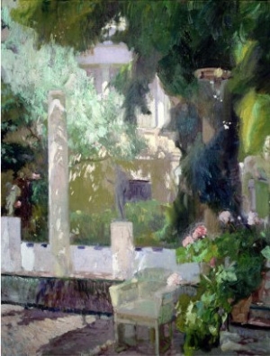 The Gardens at the Sorolla Family House, 1920