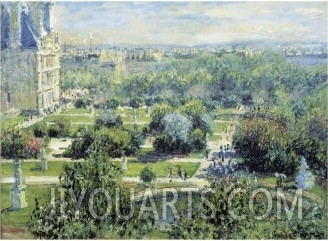 View of the Tuileries Gardens