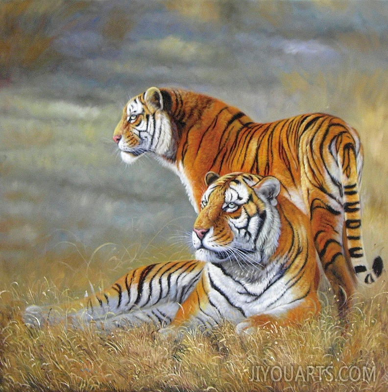 two tigers in the field2