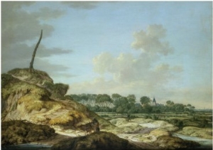 Island of Walcheren with the Castle of Westoven