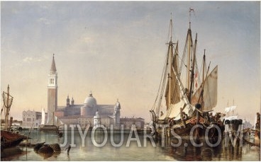 The Island of San Giorgio Maggiore, Venice, 1862
