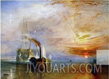 The Temeraire Towed to Her Last Berth (Aka the Fighting Temraire