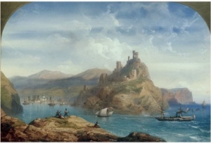 Mediterranean Coastal Scene, 1859