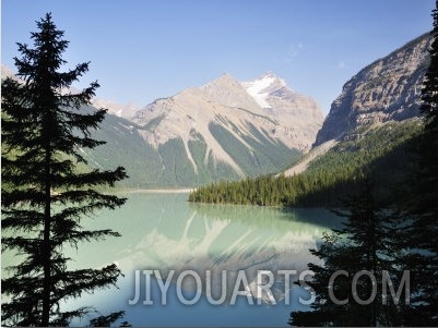 Kinney Lake and Whitehorn Mountain, Mount Robson Provincial Park, British Columbia, Canada
