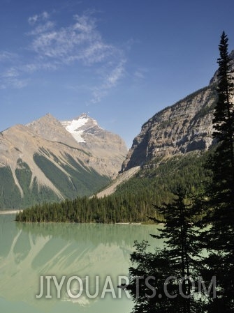 Kinney Lake and Whitehorn Mountain, Mount Robson Provincial Park, British Columbia, Canada