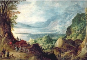 Landscape with Sea and Mountains