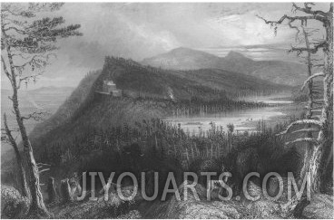 The Two Lakes and the Mountain House on the Catskills, 1838
