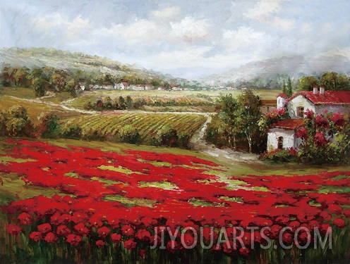 Landscape Oil Painting 100% Handmade Museum Quality0002