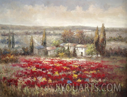 Landscape Oil Painting 100% Handmade Museum Quality0008