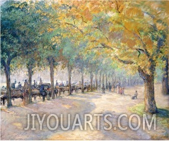 Hyde Park, London, 1890