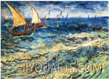 Seascape at Saintes Maries, c.1888