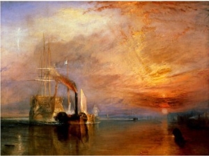 The  Fighting Temeraire  Tugged to Her Last Berth to be Broken Up, Before 1839