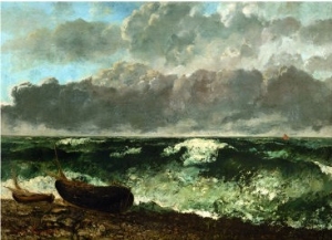 Stormy Sea (The Wave), 1870