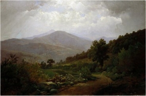 Bouquet Valley in the Adirondacks, 1864