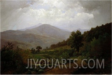 Bouquet Valley in the Adirondacks, 1864