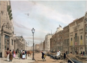 Piccadilly from the Corner of Old Bond Street, from  London as it Is