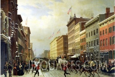 Street Scene in New York