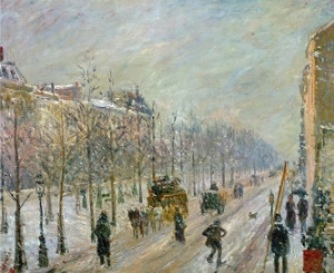 The Outer Boulevards Snow, 1879