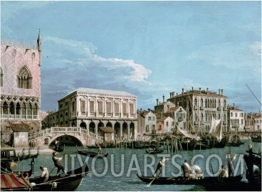 Bridge of Sighs, Venice (La Riva Degli Schiavoni) circa 1740