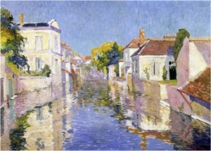 Canal at Burano, Venice