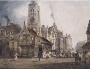 View of a Market Square, c.1832