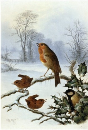 Christmas Robin and Friends