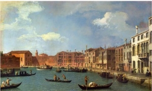 View of the Canal of Santa Chiara, Venice