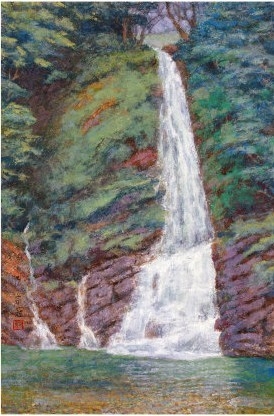 Waterfall at Mt. Tai Ping in Summer