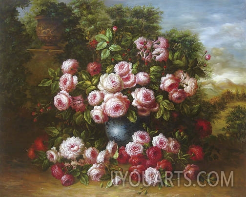 classical flower oil painting 0004