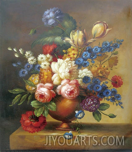 classical flower oil painting 0013