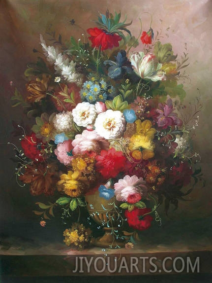 classical flower oil painting 0019