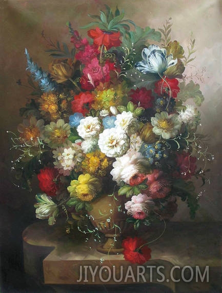 classical flower oil painting 0020