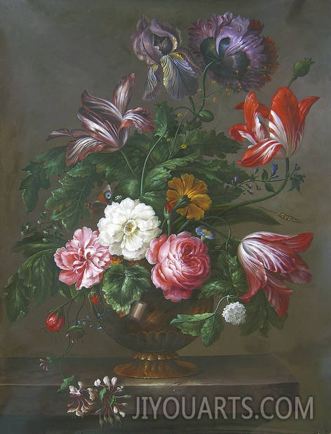 classical flower oil painting 0027