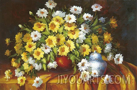 modern flower oil painting 0001
