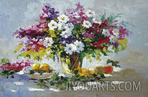 modern flower oil painting 0002